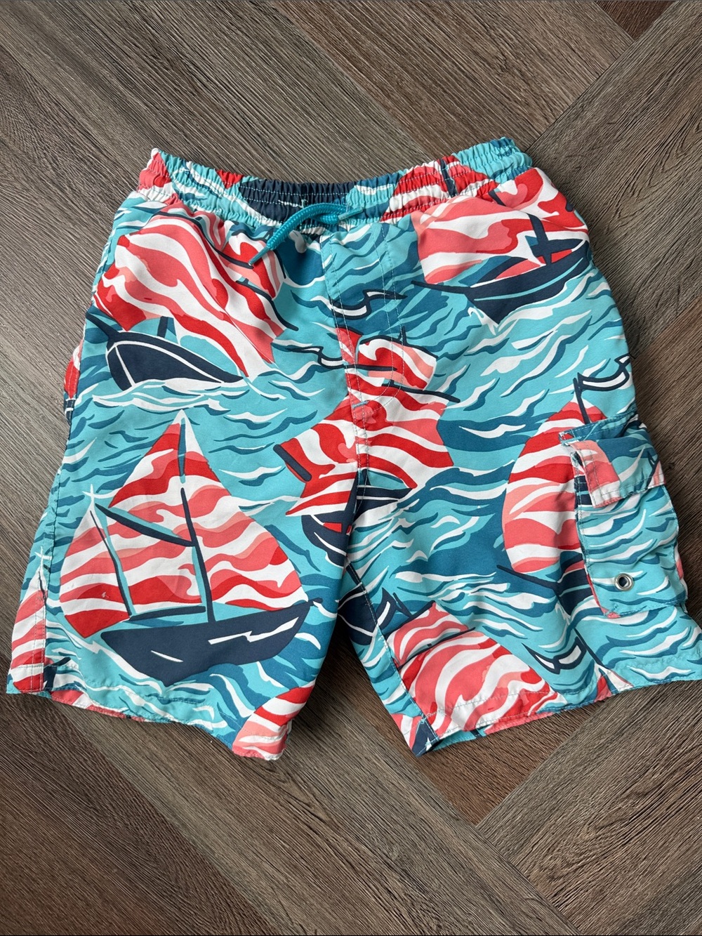 Boys garnet hill swim trunks